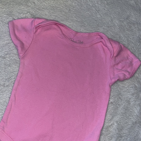 (3 for $10) Rene rofe pink bodysuit - Picture 2 of 4